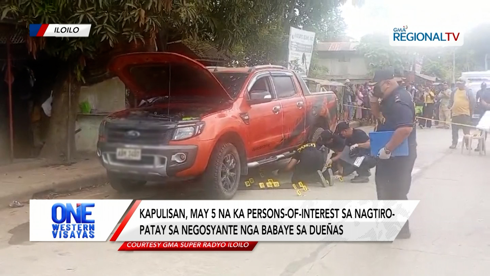 5 ang persons-of-interest sa pagtiro-patay sa negosyante nga babaye sa Dueñas | One Western Visayas