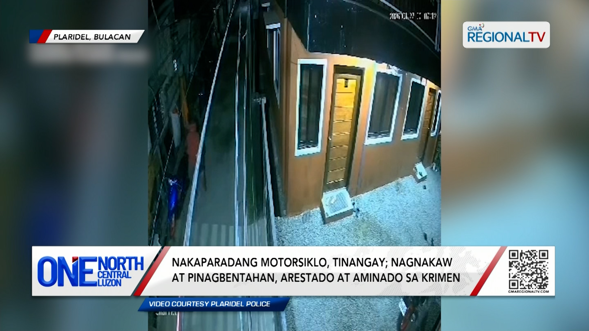 Nakaparadang motorsiklo, tinangay | One North Central Luzon