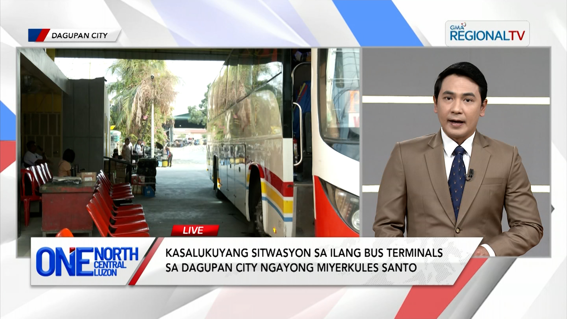 Kasalukuyang sitwasyon sa ilang bus terminals sa Dagupan City, alamin | One North Central Luzon