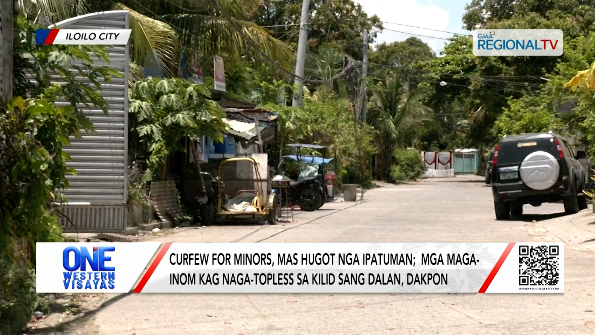 Curfew for minors, hugot nga ipatuman; mga maga-inom sa dalan, dakpon | One Western Visayas