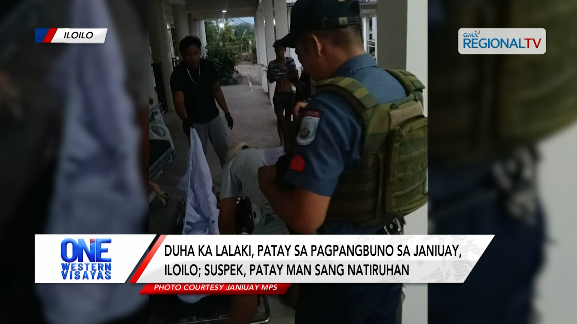2 ka lalaki, patay sa pagpangbuno sa Janiuay, Iloilo; suspek, natiruhan-patay | One Western Visayas