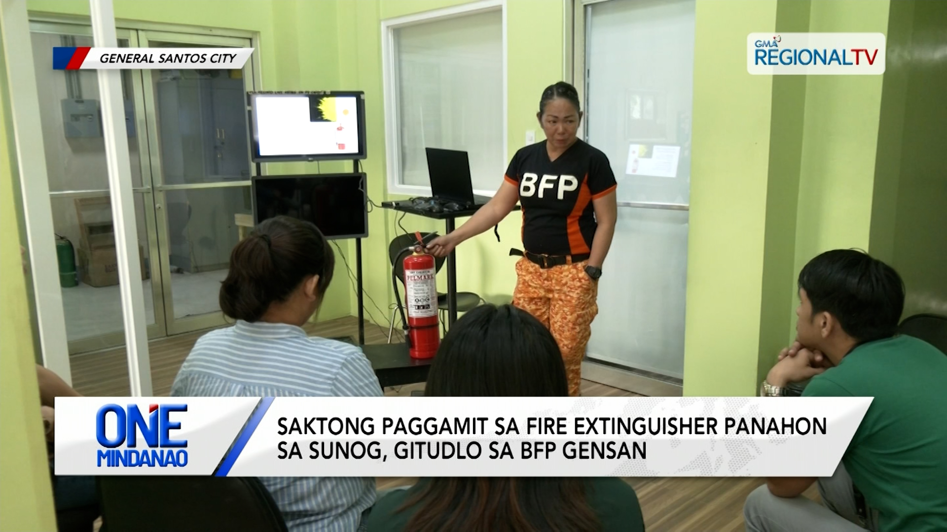 Saktong paggamit sa fire extinguisher, gitudlo sa BFP-Gensan | One Mindanao