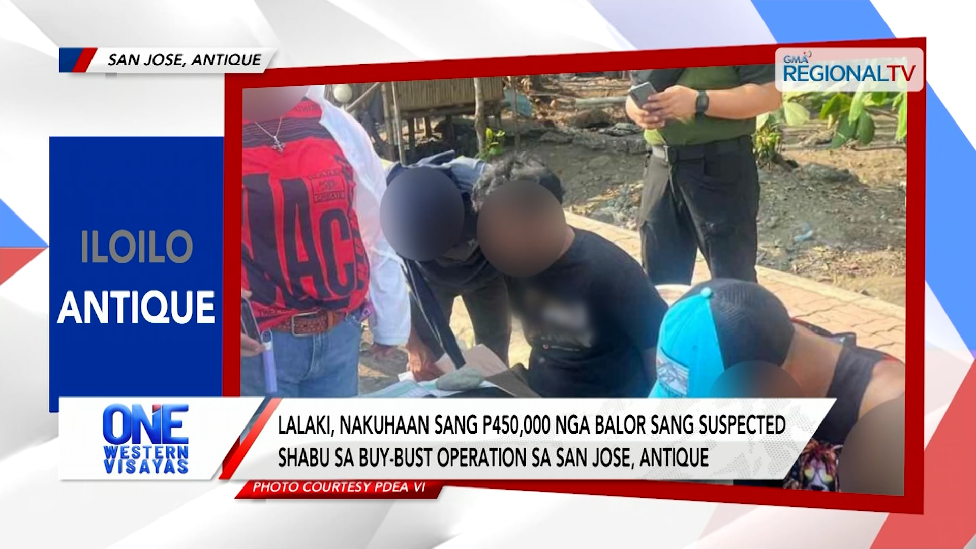 Lalaki, nakuhaan sang P450,000 balor sang suspected shabu sa San Jose, Antique | One Western Visayas
