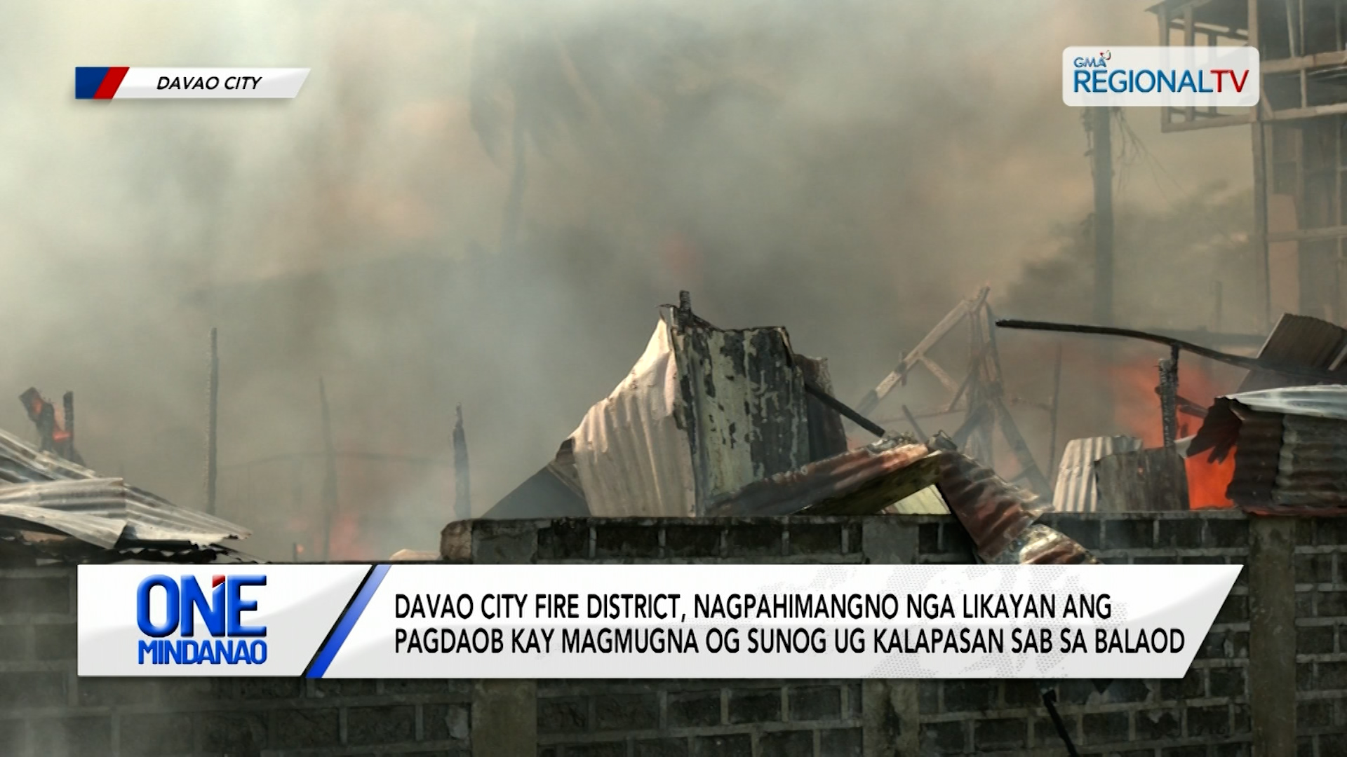 Davao City Fire District, nagpahimangno nga likayan ang pagdaob I One Mindanao