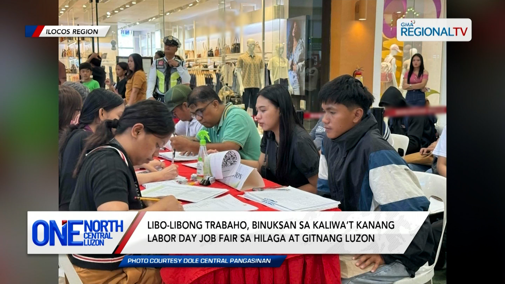 Libo-libong trabaho, binuksan sa Labor Day Job Fair | One North Central Luzon