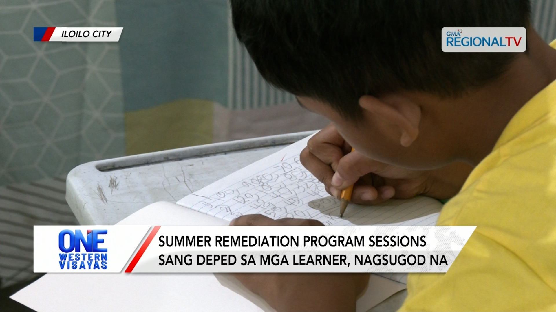 Summer remediation program sessions sang DEPED sa mga learner, nagsugod na | One Western Visayas