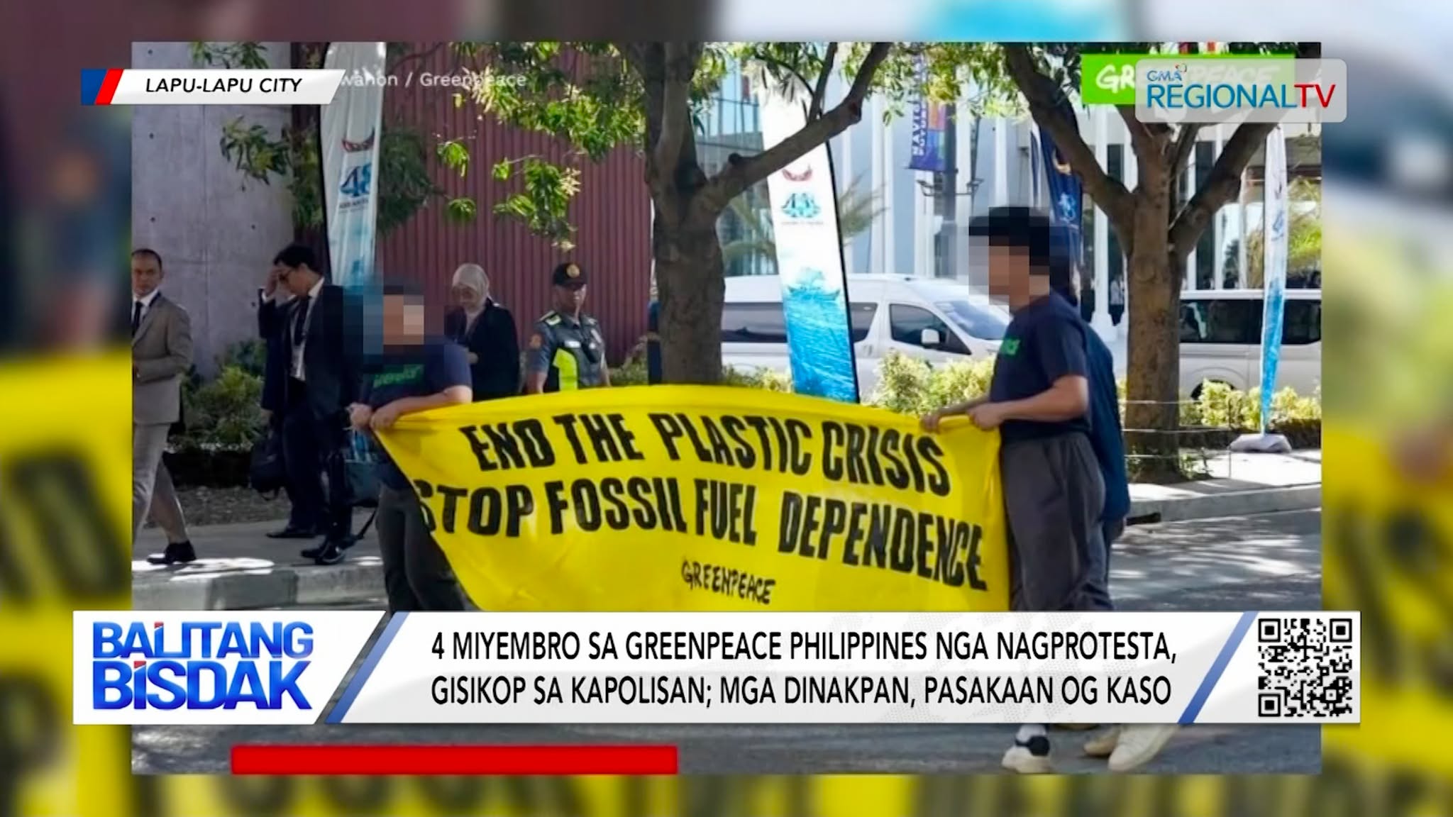 4 Miyembro sa Greenpeace Philippines, Gidakop | Balitang Bisdak