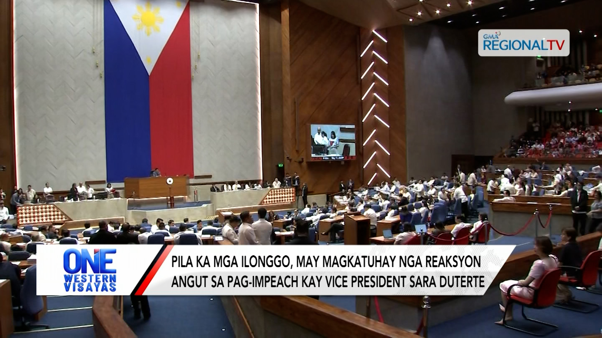 Pila ka Ilonggo, may magkatuhay nga reaksyon sa pag-impeach kay VP Duterte | One Western Visayas