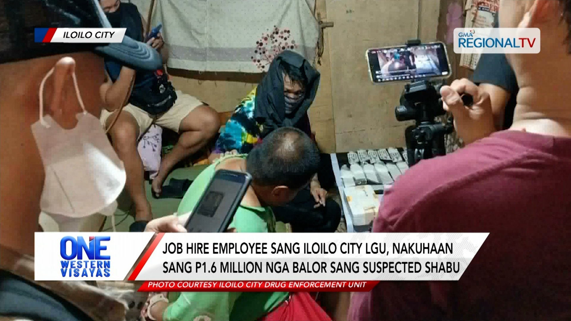 Job hire employee sang Iloilo City LGU, nakuhaan sang P1.6 million nga droga | One Western Visayas