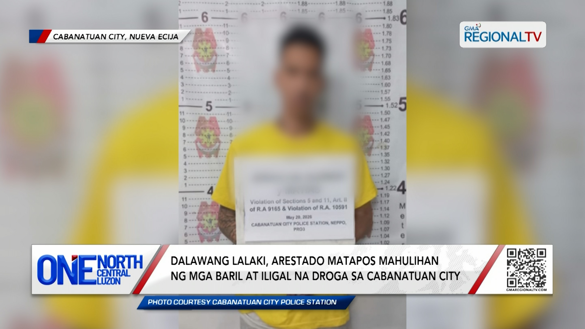2 lalaki, arestado matapos mahulihan ng mga baril at iligal na droga | One North Central Luzon