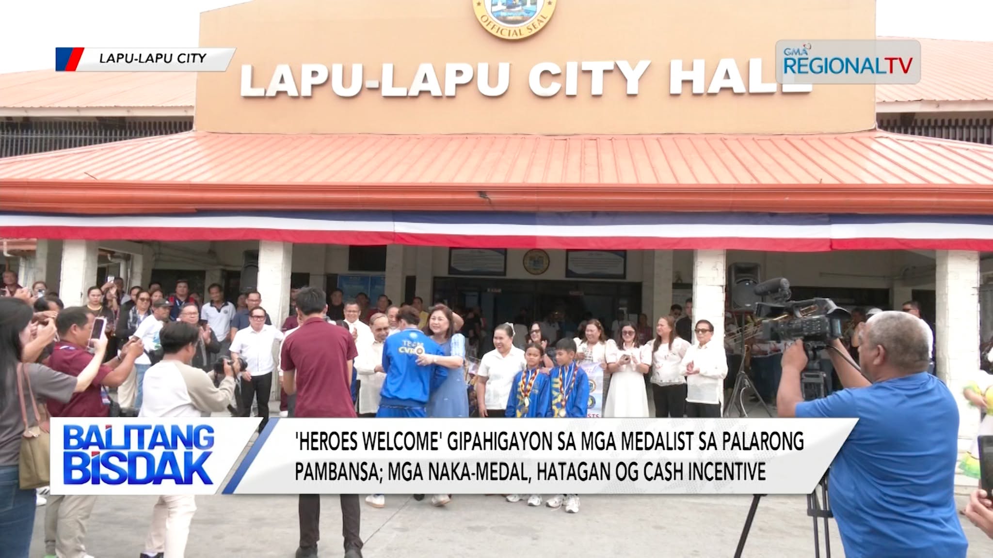 Heroes Welcome Gihimo alang sa mga Atletang nakamedalya sa Palarong Pambansa | Balitang Bisdak