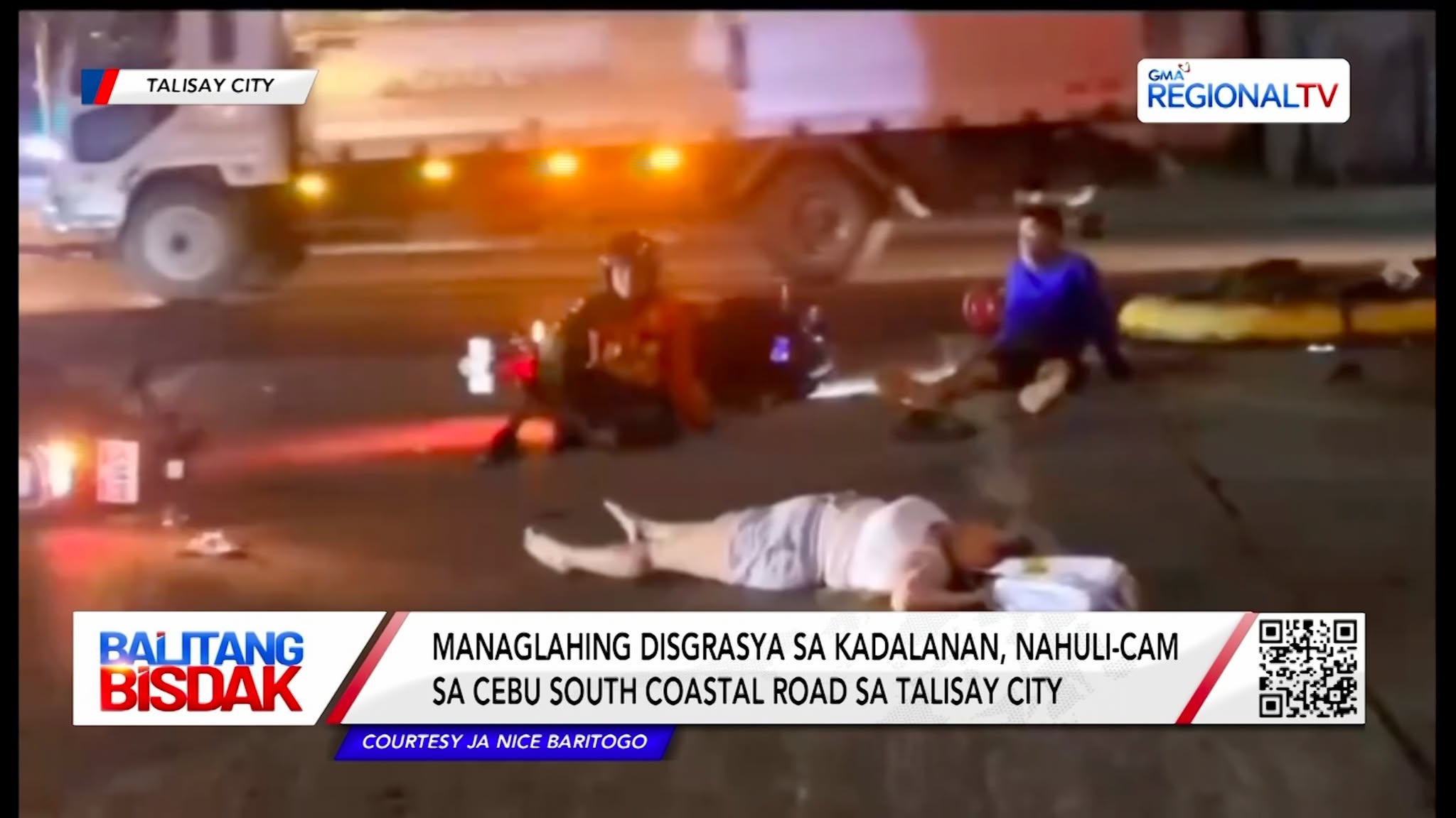 Managlahing Disgrasya sa Kadalanan sa CSCR, Nahuli-cam | Balitang Bisdak