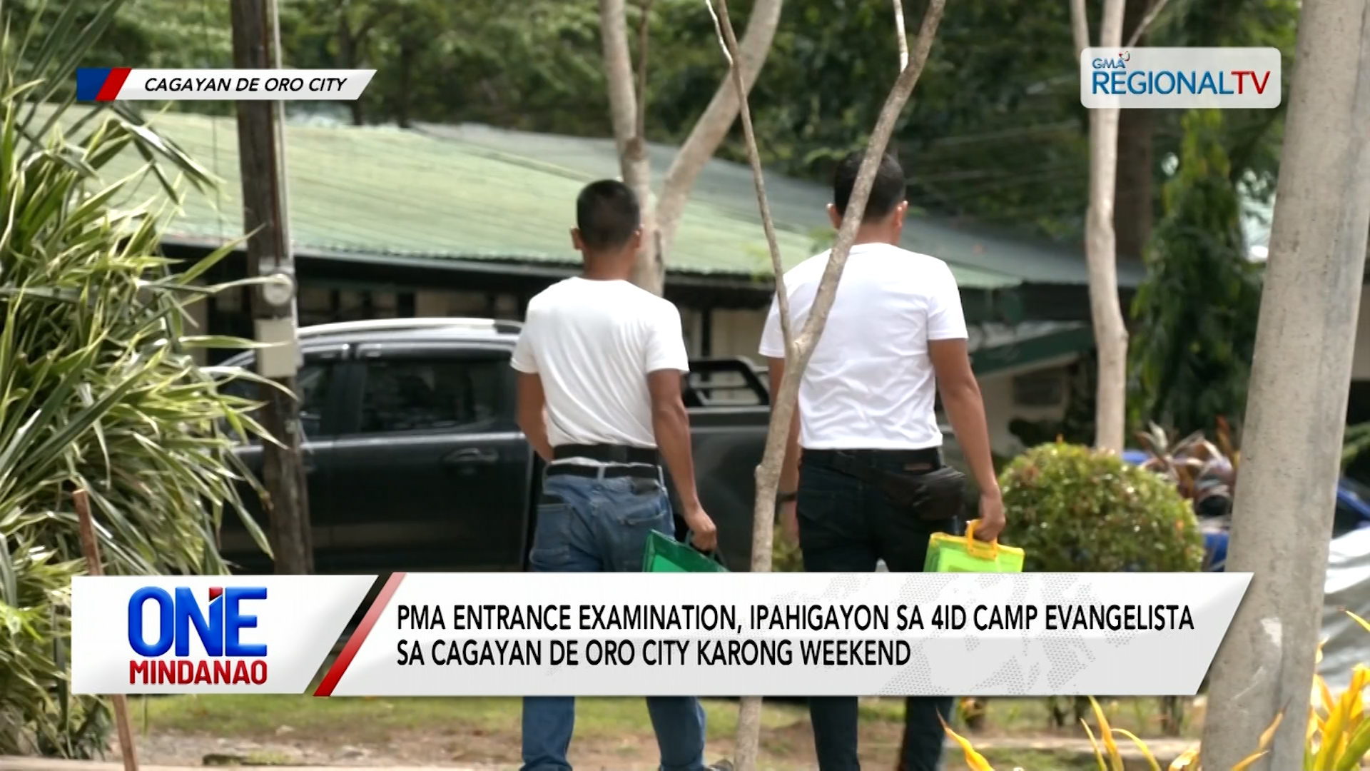 PMA Entrance Examination, ipahigayon sa 4ID Camp Evangelista I One Mindanao