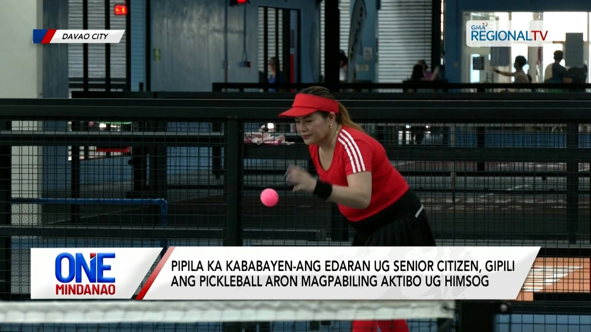 Pickleball sa kababayen-ang edaran ug senior citizen I One Mindanao