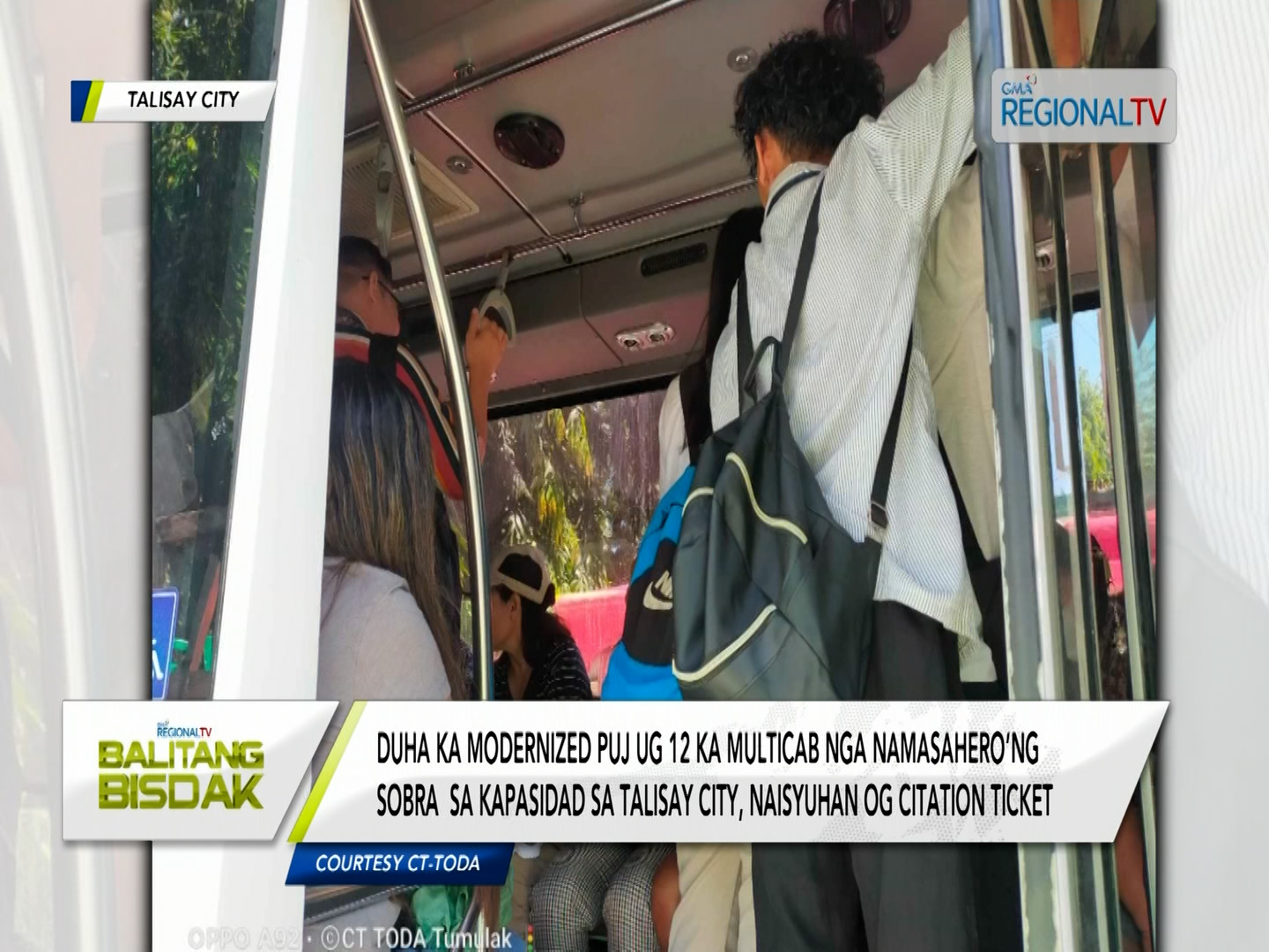 Overloading sa mga modernized PUJ, sakpan