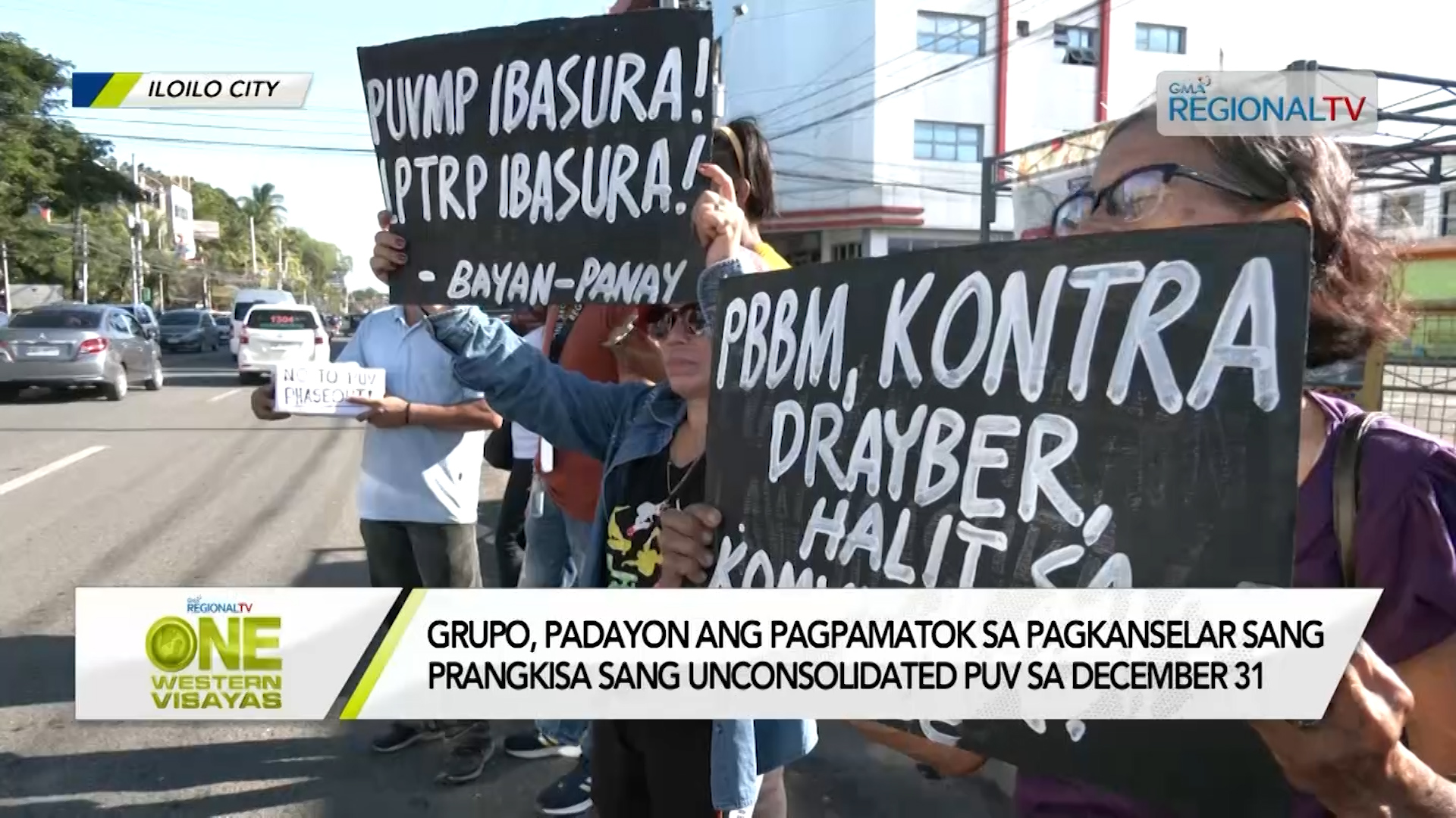 No To PUV Phaseout Coalition Panay, nag-camp out sa opisina sang LTFRB-6