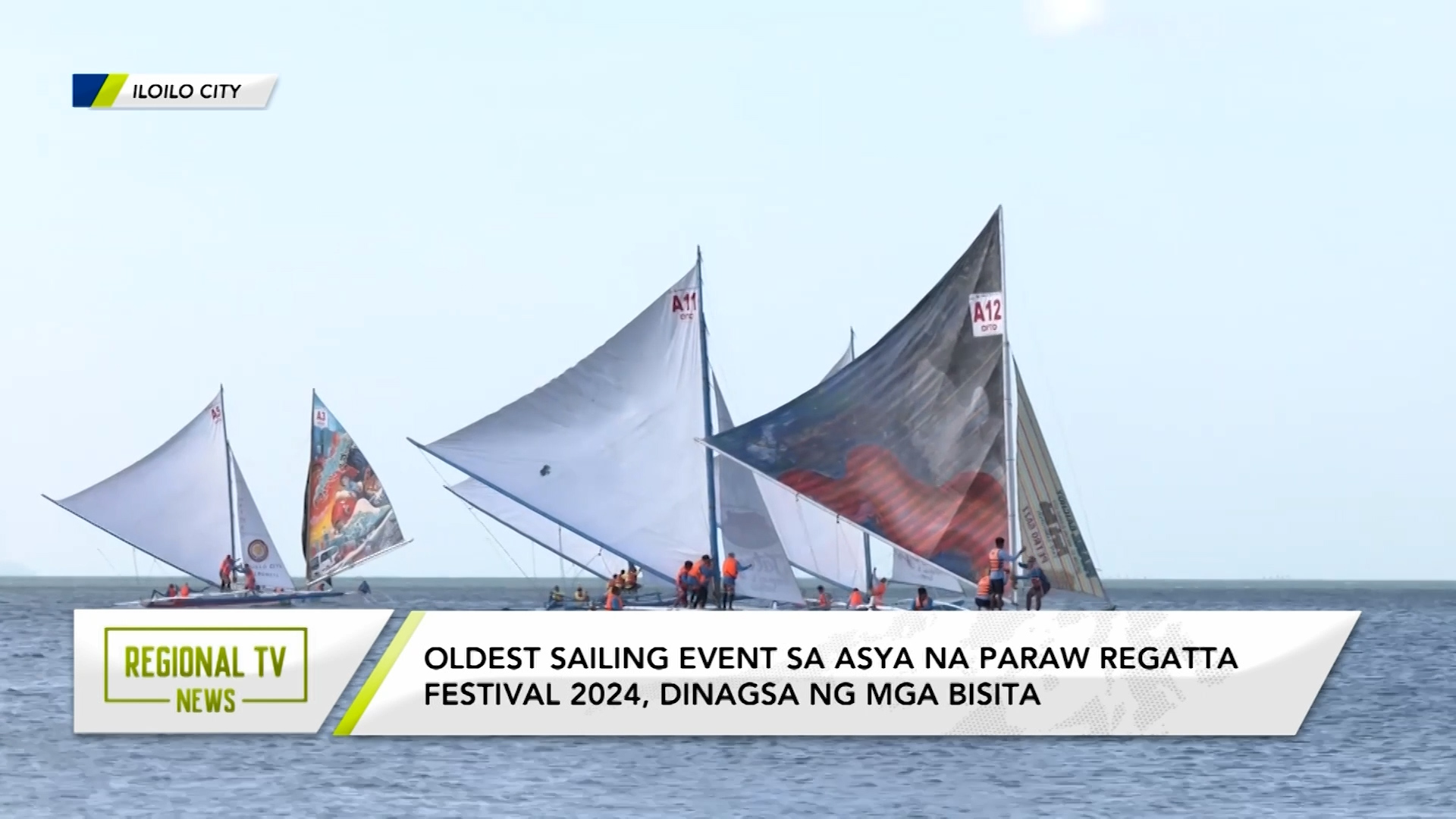 Oldest sailing event sa Asya na Paraw Regatta Festival 2024, dinagsa