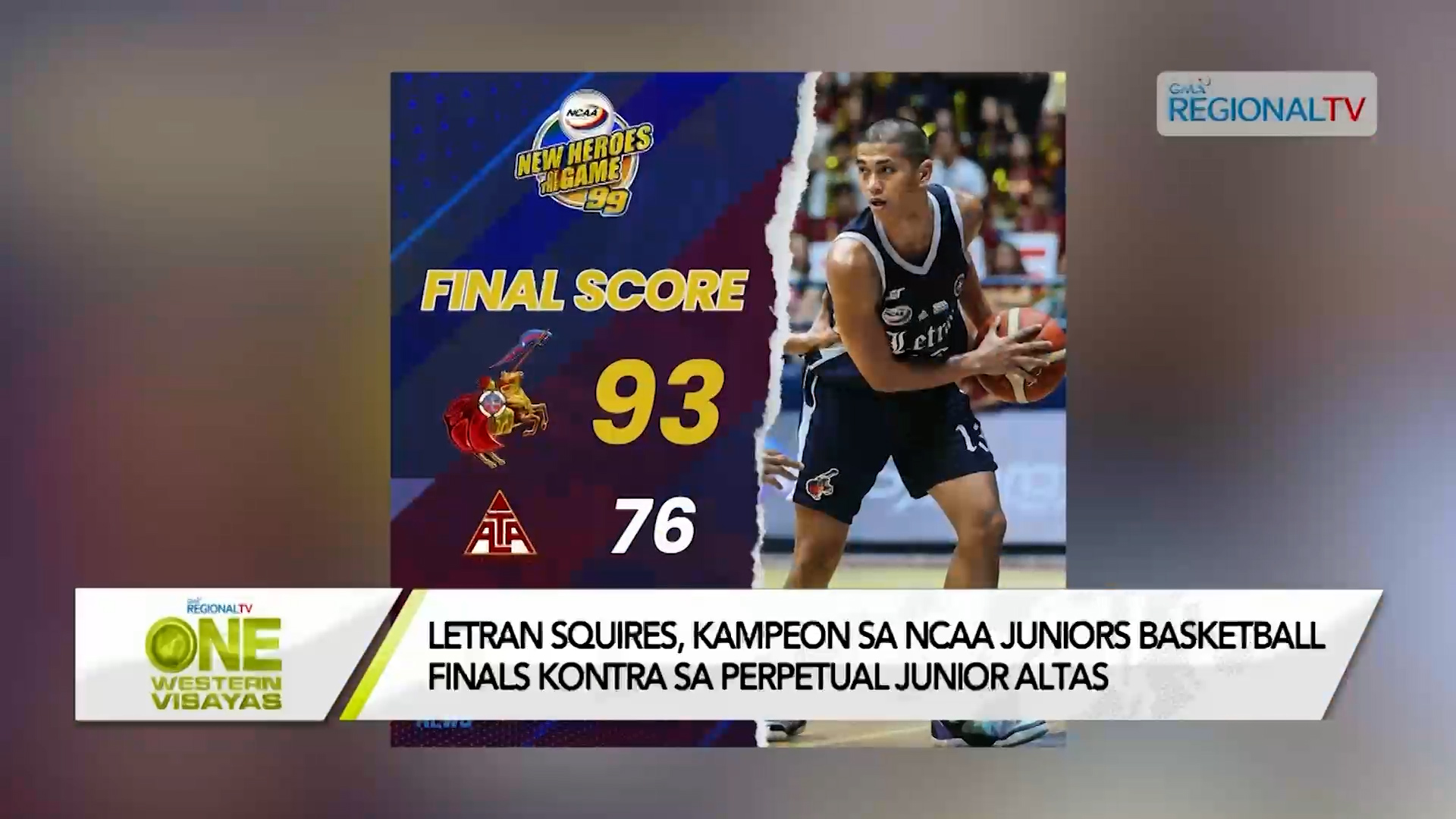 Letran Squires, kampeon sa NCAA Juniors Basketball Finals