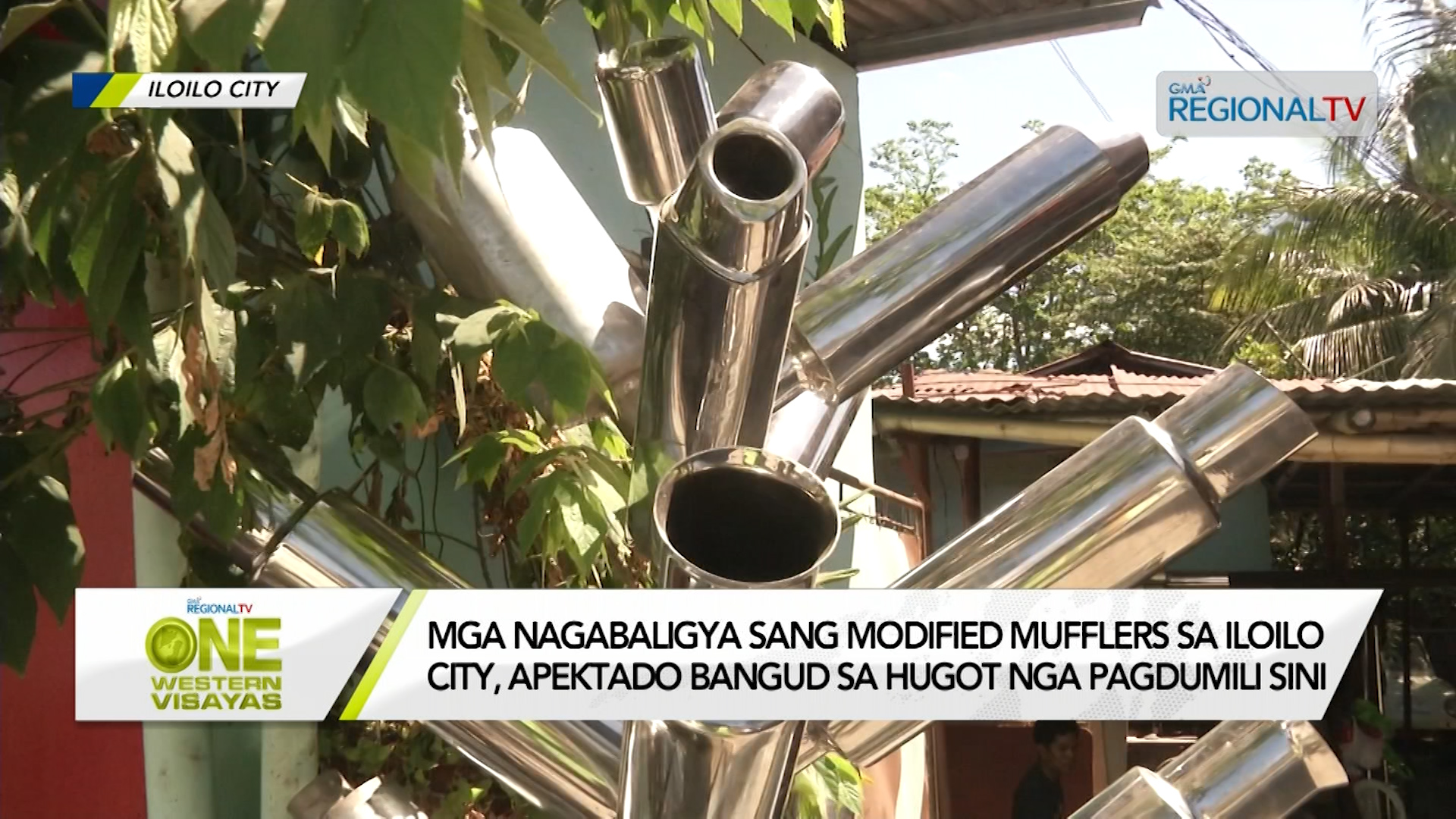 Mga nagabaligya sang modified mufflers sa Iloilo City, apektado sa pagdumili