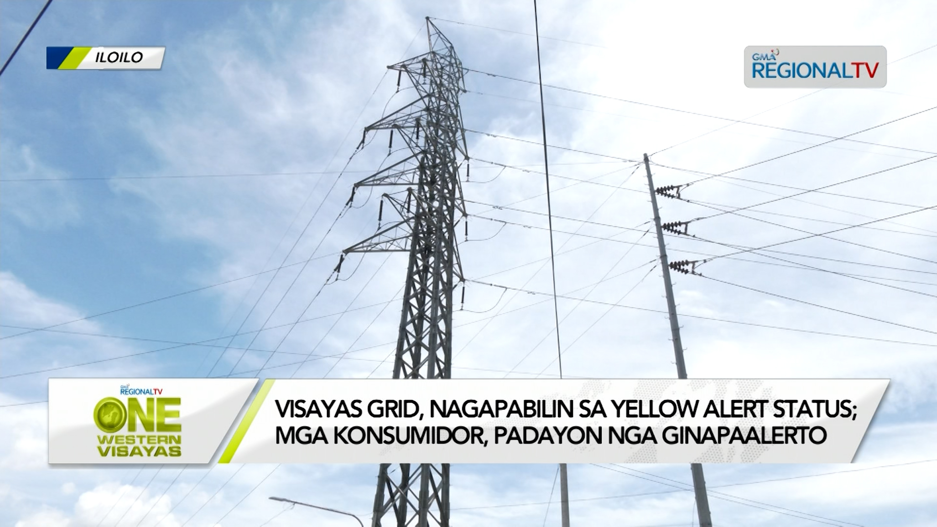 Visayas grid, nagapabilin sa yellow alert status; mga konsumidor, ginapaalerto.