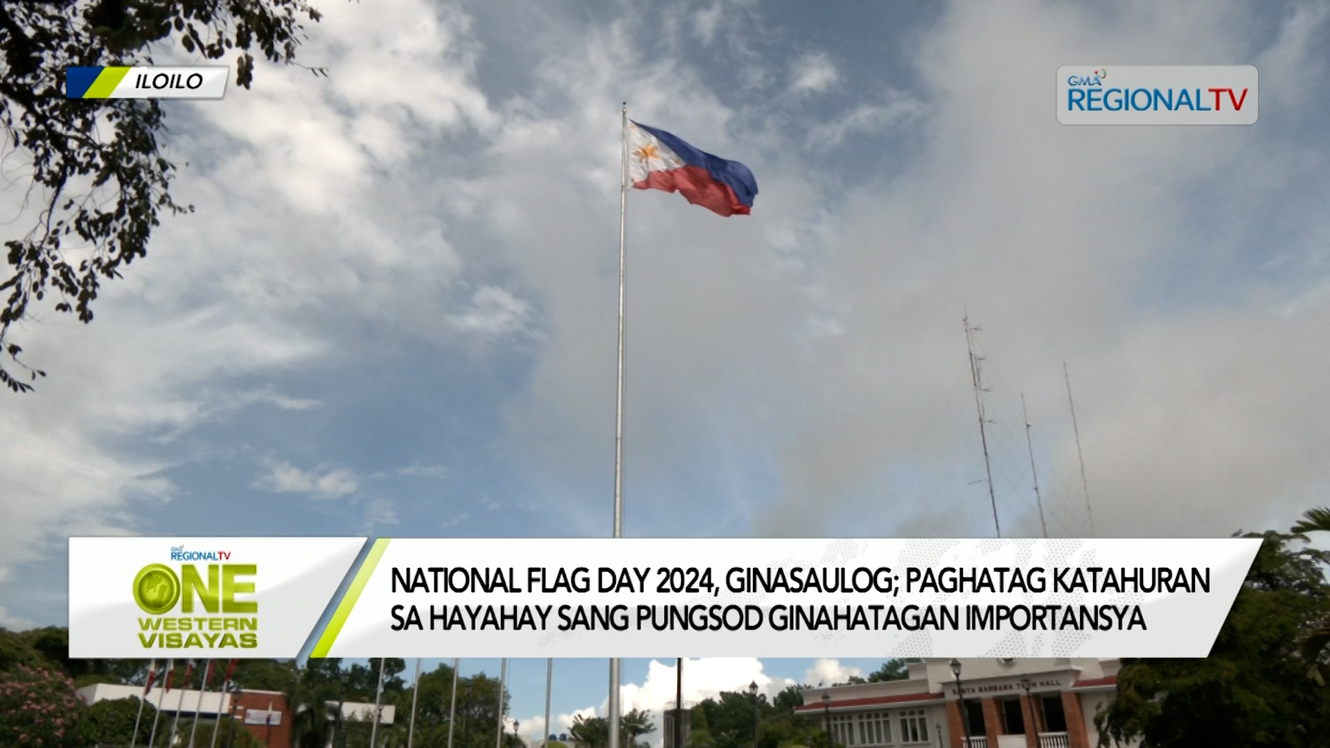 National Flag Day 2024, ginasaulog; Philippine Flag sa Santa Barbara, Iloilo