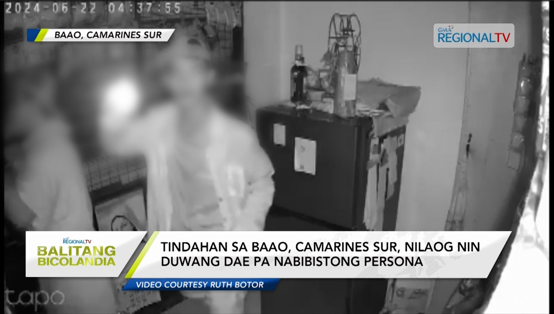 Tindahan sa Baao, nilaog nin duwang dae pa nabibistong persona