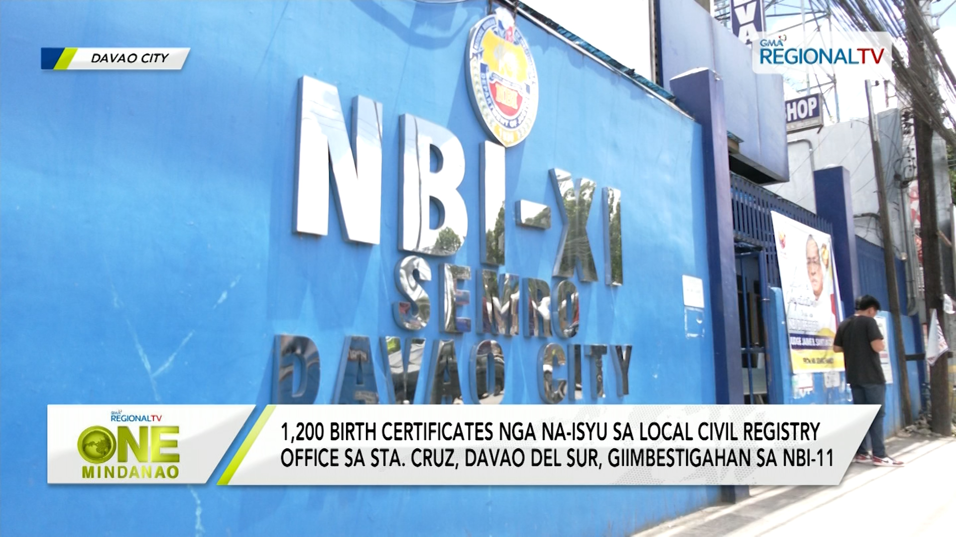 1,200 birth certificates nga na-isyu sa Sta. Cruz, Davao del Sur, giimbestigahan