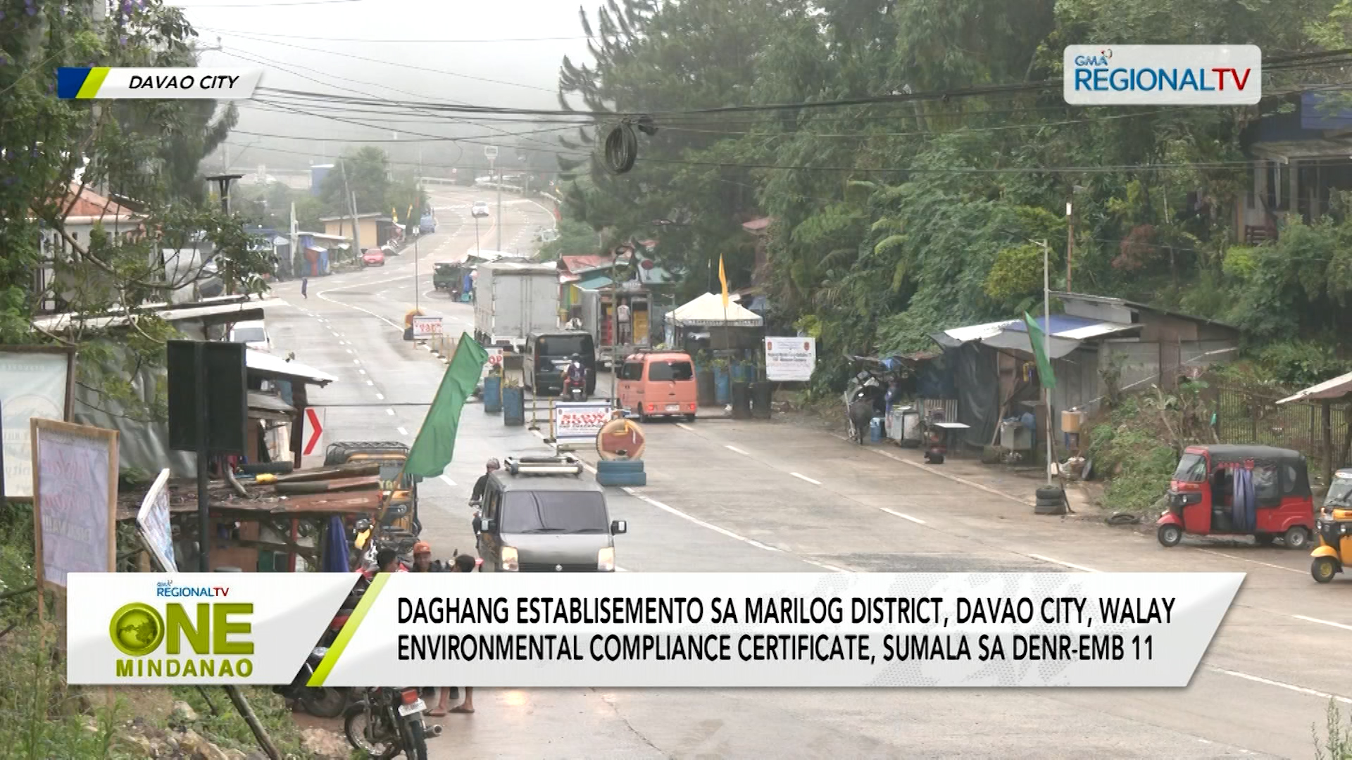 Mga establisemento sa Marilog District, walay Environmental Compliance Certificate