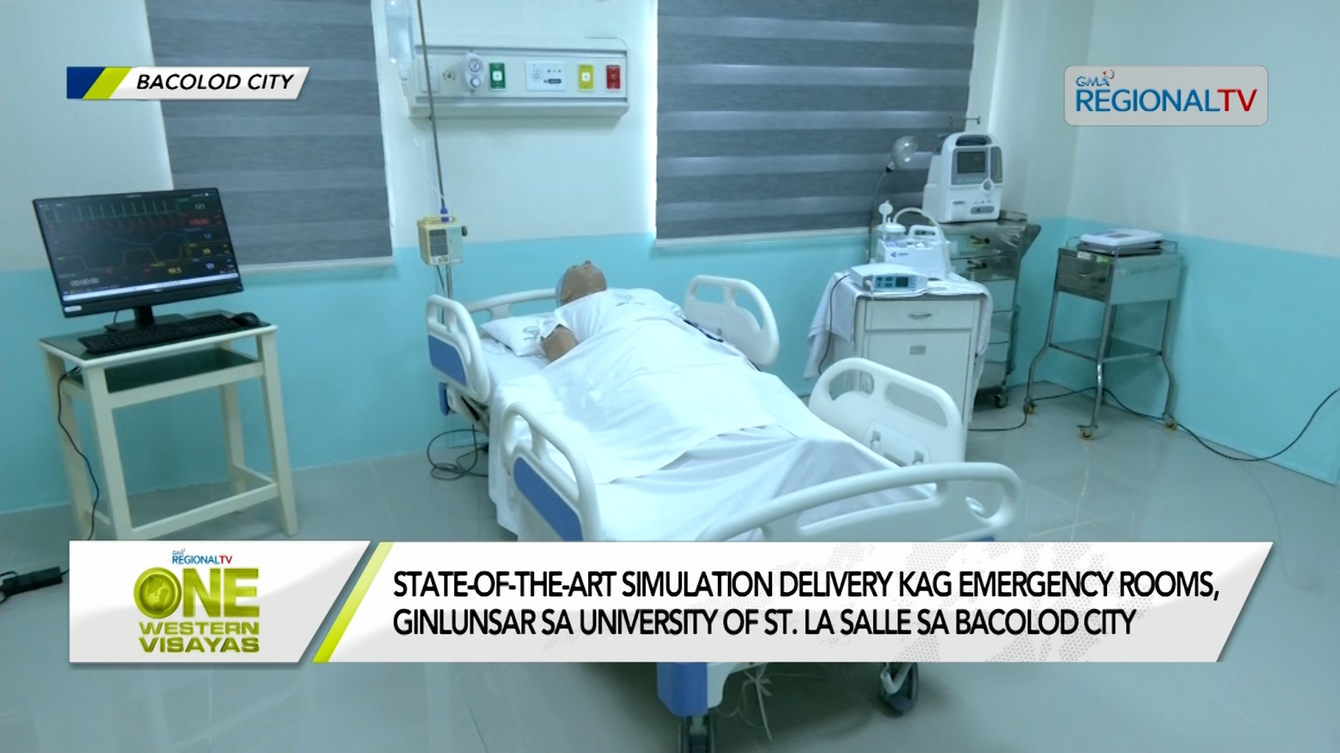 State-of-the-art simulation delivery kag emergency rooms, ginlunsar sa Bacolod