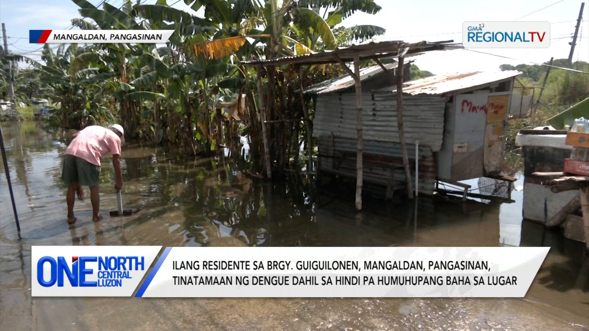 Ilang residente sa Mangaldan, Pangasinan, tinatamaan ng dengue