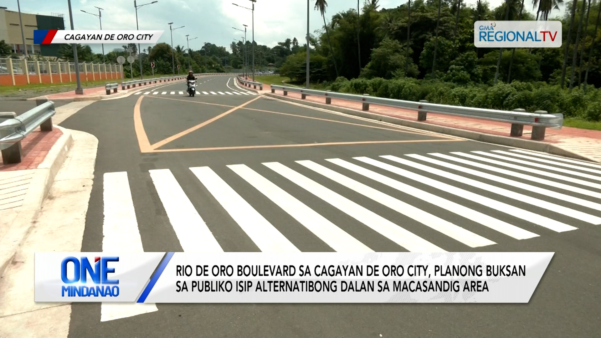 Rio de Oro Boulevard sa Cagayan de Oro City, planong buksan sa publiko