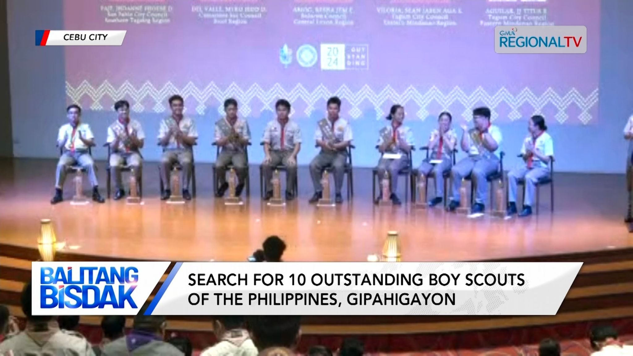 Napiling 10 Most Outstanding Boy Scouts of the Philippines, Gipasidunggan