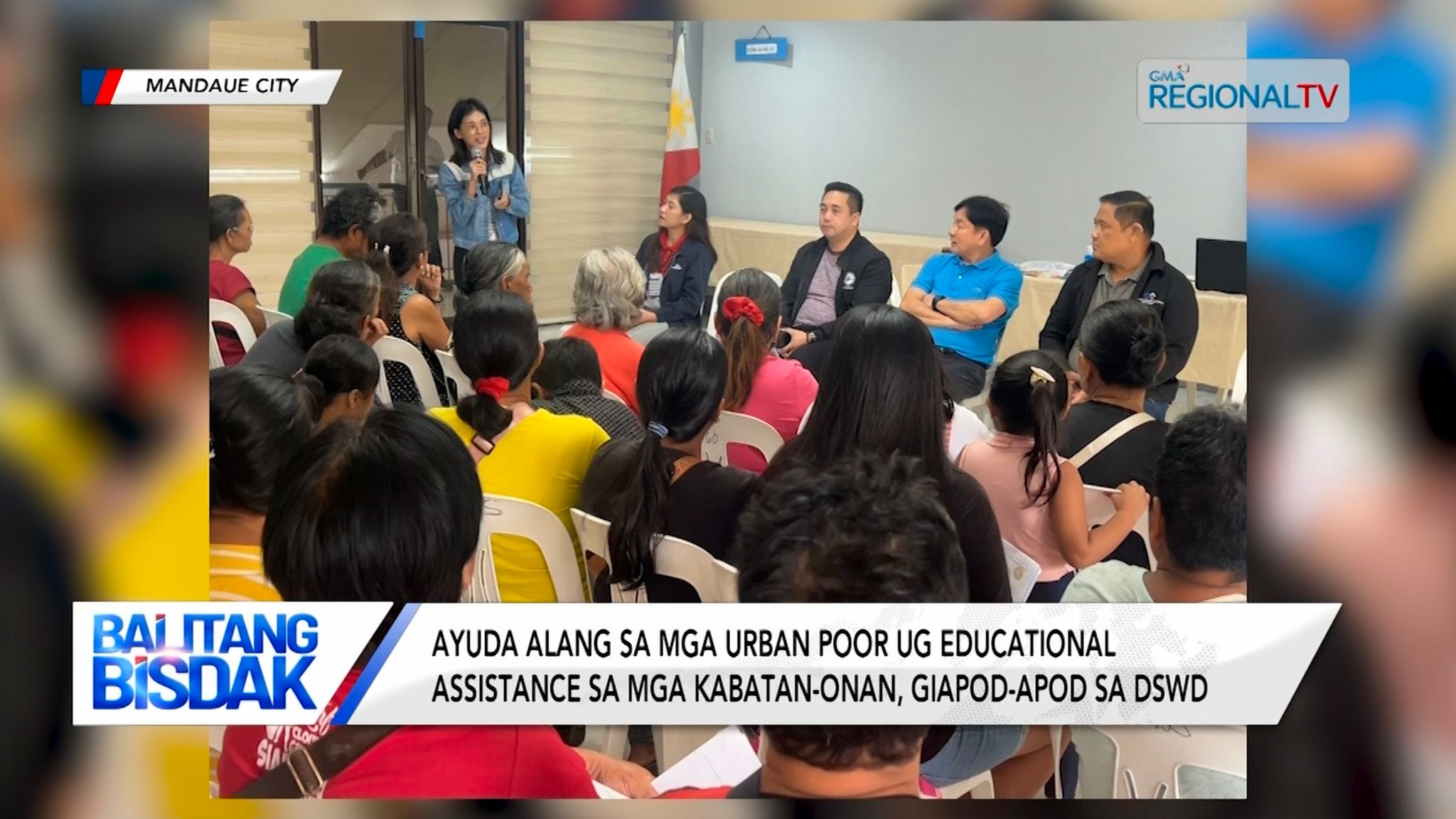 Ayuda sa mga urban poor ug educational assistance sa kabatan-onan, giapod-apod