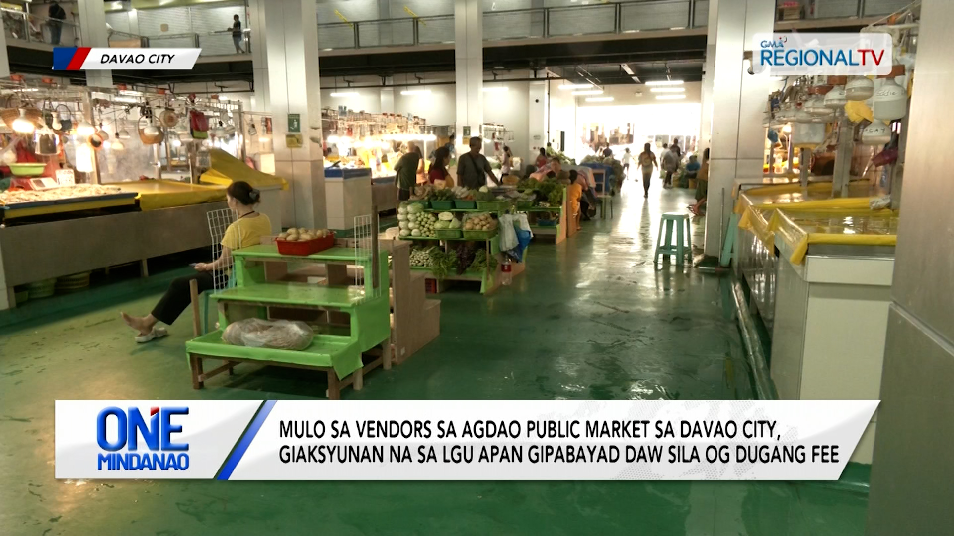 Mulo sa vendors sa Agdao Public Market sa Davao City, giaksyunan na sa LGU