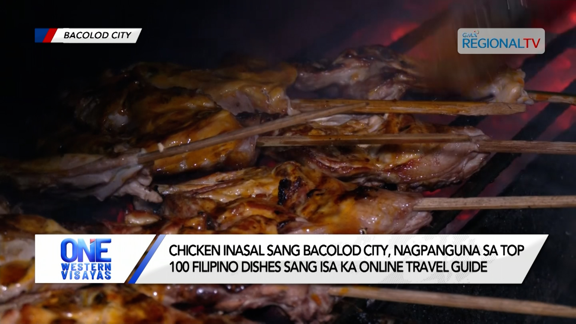 Chicken inasal, nagpanguna sa top 100 Filipino dishes sang online travel guide