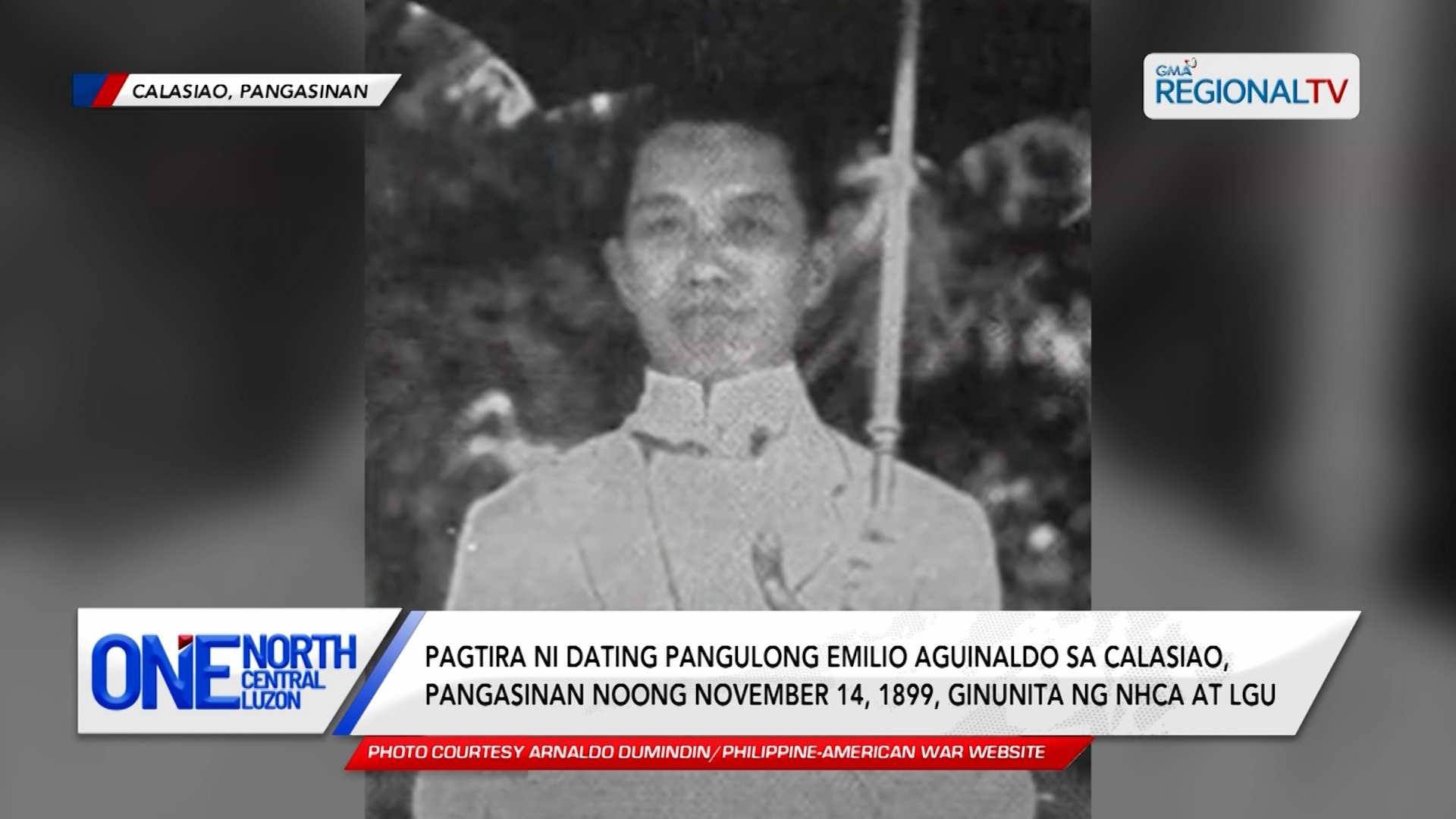 Pagtira ni Dating Pangulong Aguinaldo sa Calasiao, ginunita ng NHCA at LGU