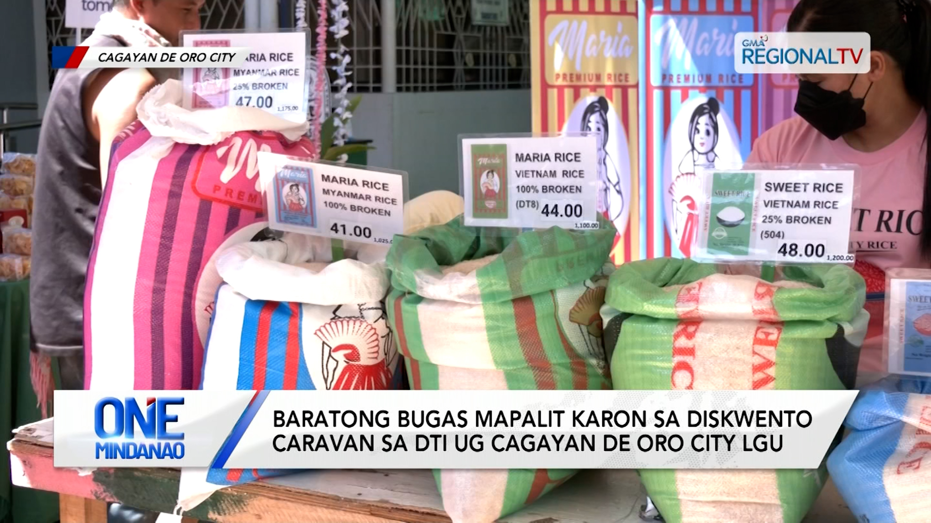 Baratong bugas mapalit sa Diskwento Caravan sa Cagayan de Oro City