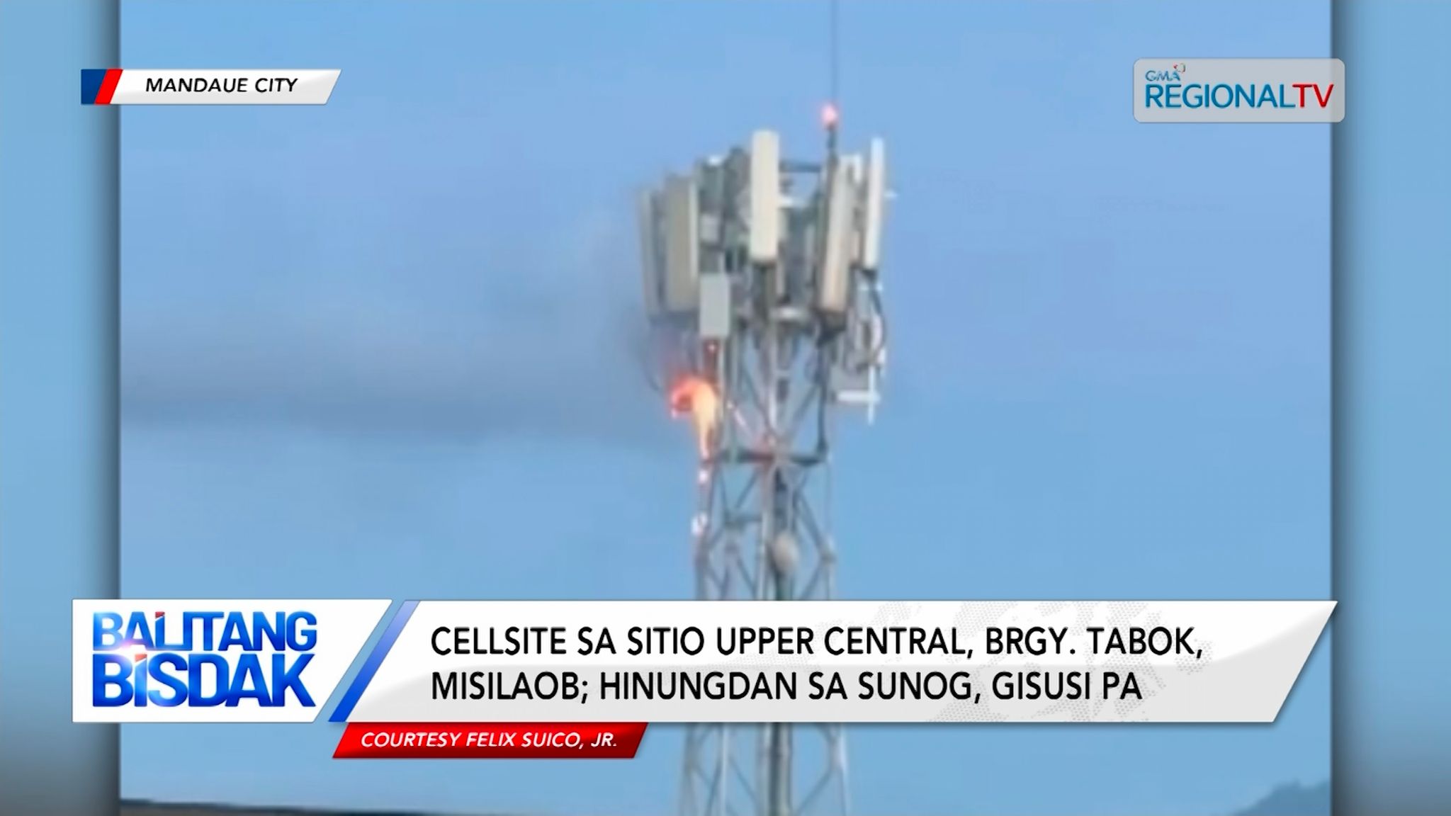 1 ka cellsite sa Mandaue City, kalit nga misilaob