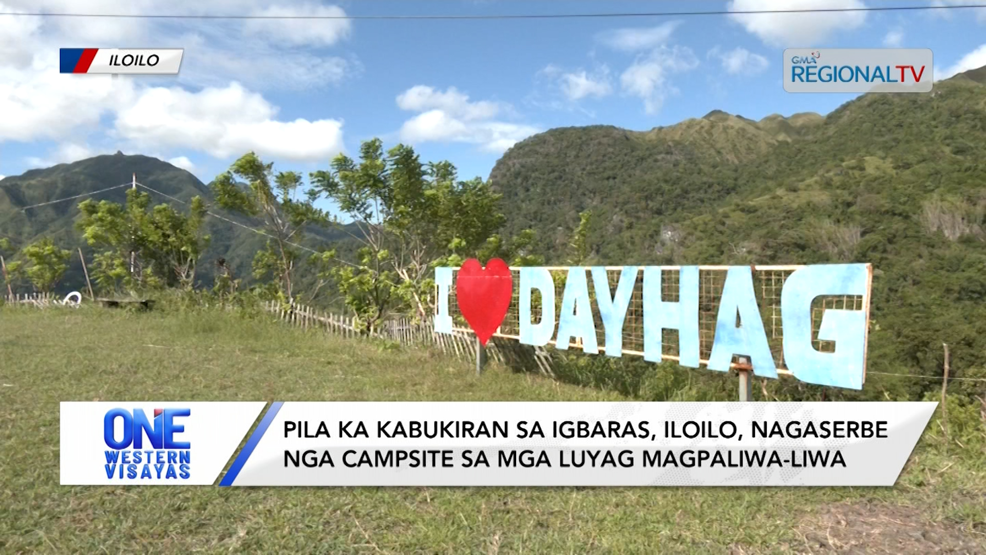 Pila ka kabukiran sa Igbaras, nagaserbe nga campsite sa mga luyag mag-relax