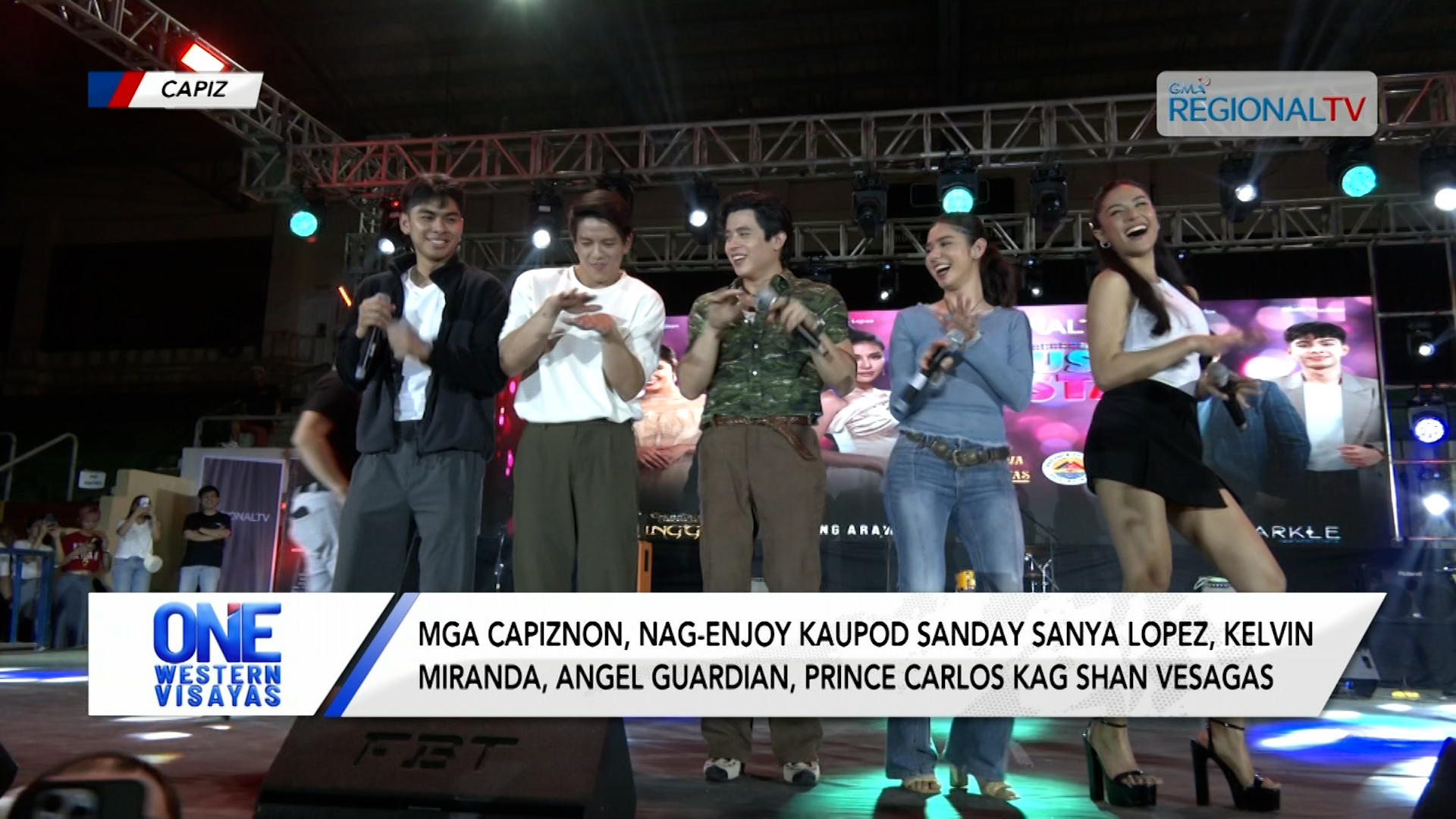 Mga Capiznon, nag-enjoy kaupod ang Kapuso Stars sa 'Kapuso Fiesta'