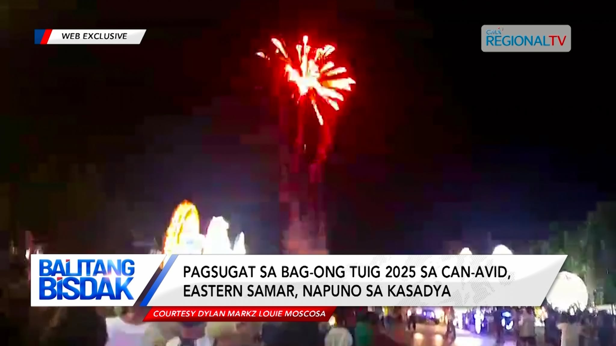 Pagsugat sa bag-ong tuig 2025 sa Can-avid, Eastern Samar, napuno sa kasadya
