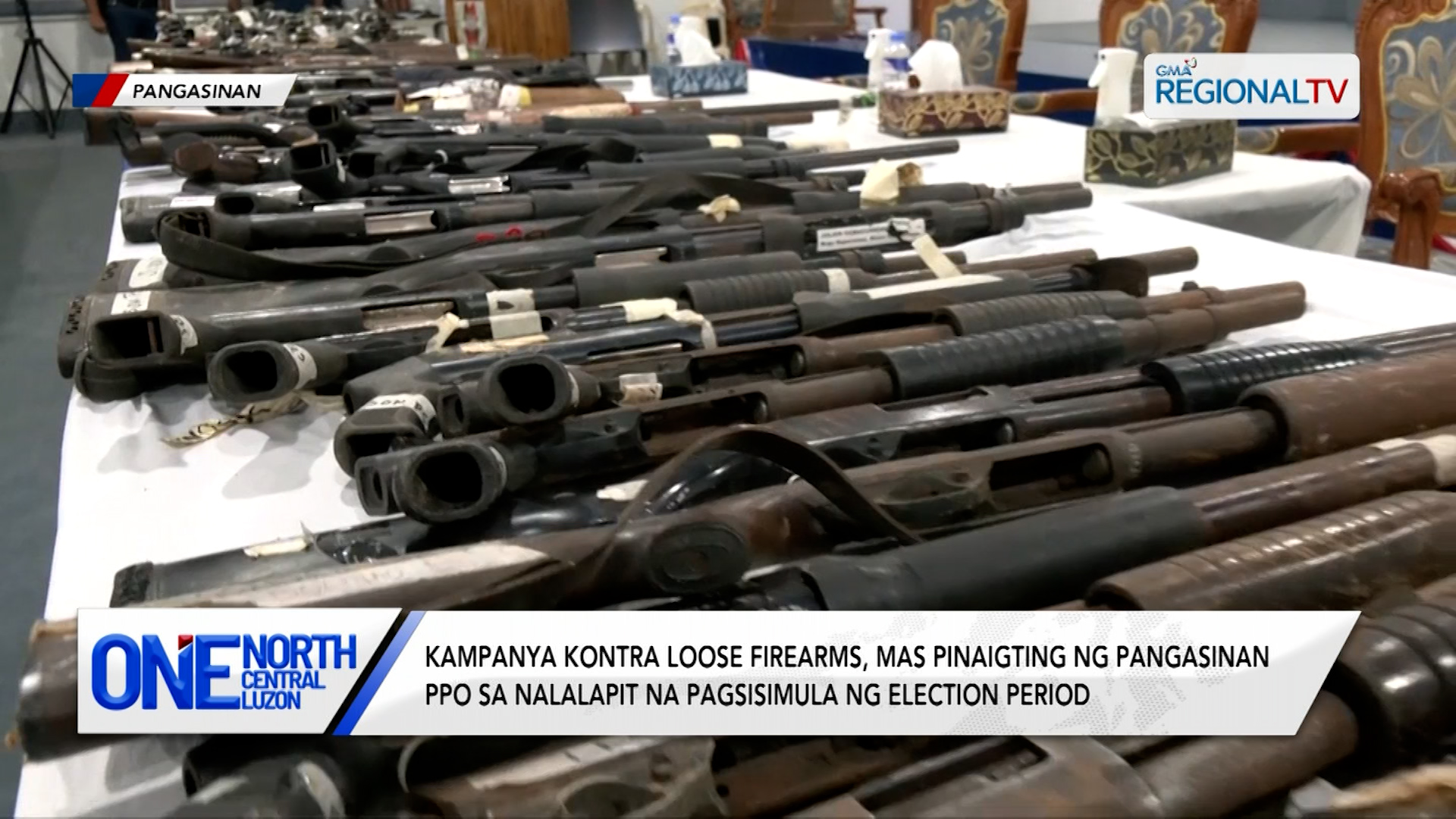 Kampanya kontra loose firearms, mas pinaigting ng pulisya