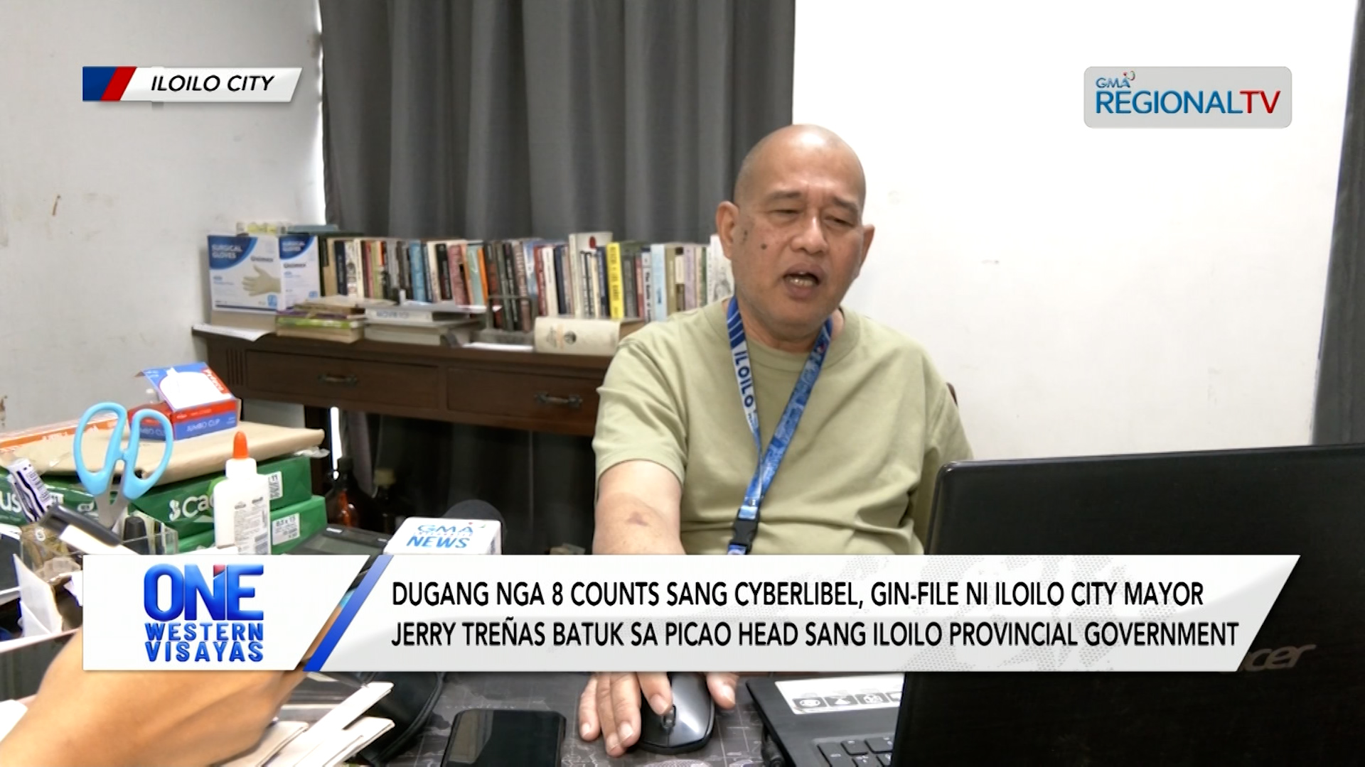 Dugang nga 8 counts sang cyberlibel, gin-file ni Iloilo City Mayor Jerry Treñas