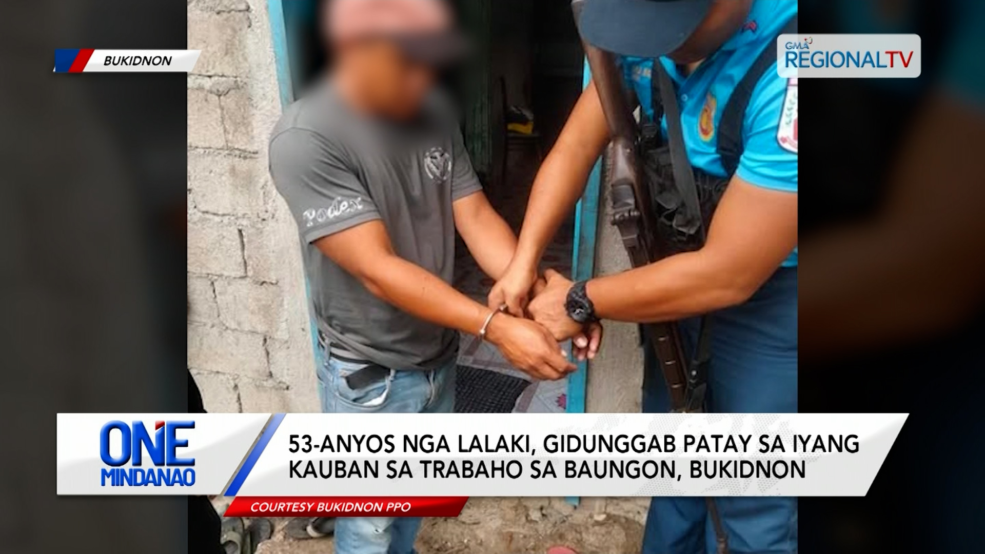 2 indibidwal, patay, ug 2 samdan sa managlahing pagpanunggab ug pagpamusil sa Bukidnon