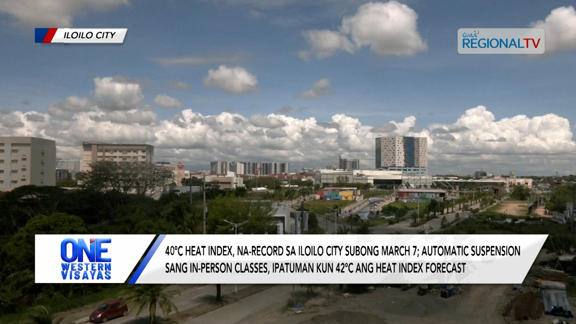 Automatic suspensyon sang klase, ipatuman kun 42°C ang heat index forecast