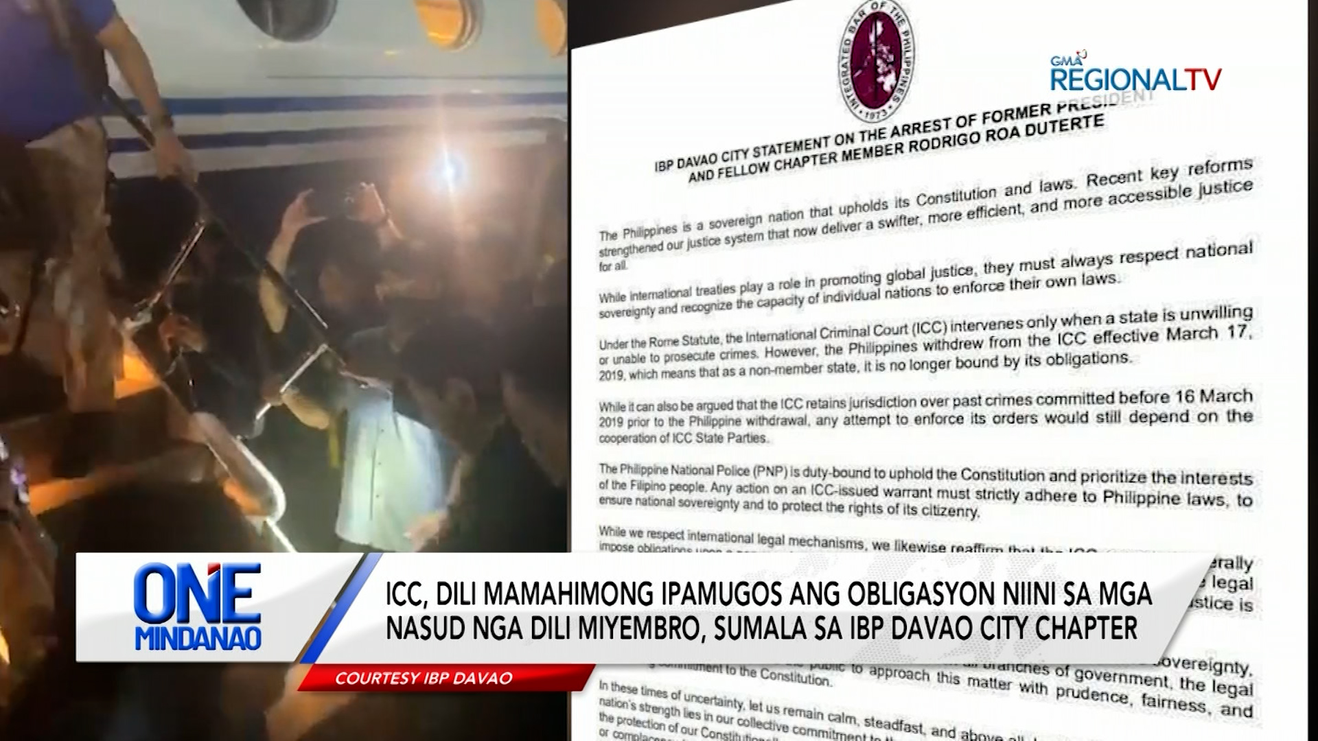 Pag-aresto kang FPRRD, dunay negatibong epekto sa ekonomiya