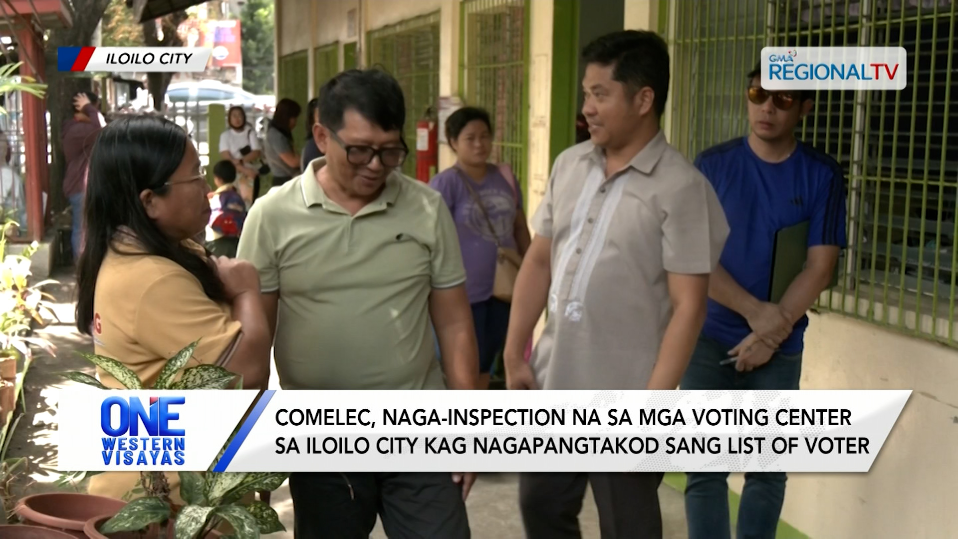 COMELEC, naga-inspection na sa mga voting center sa Iloilo City