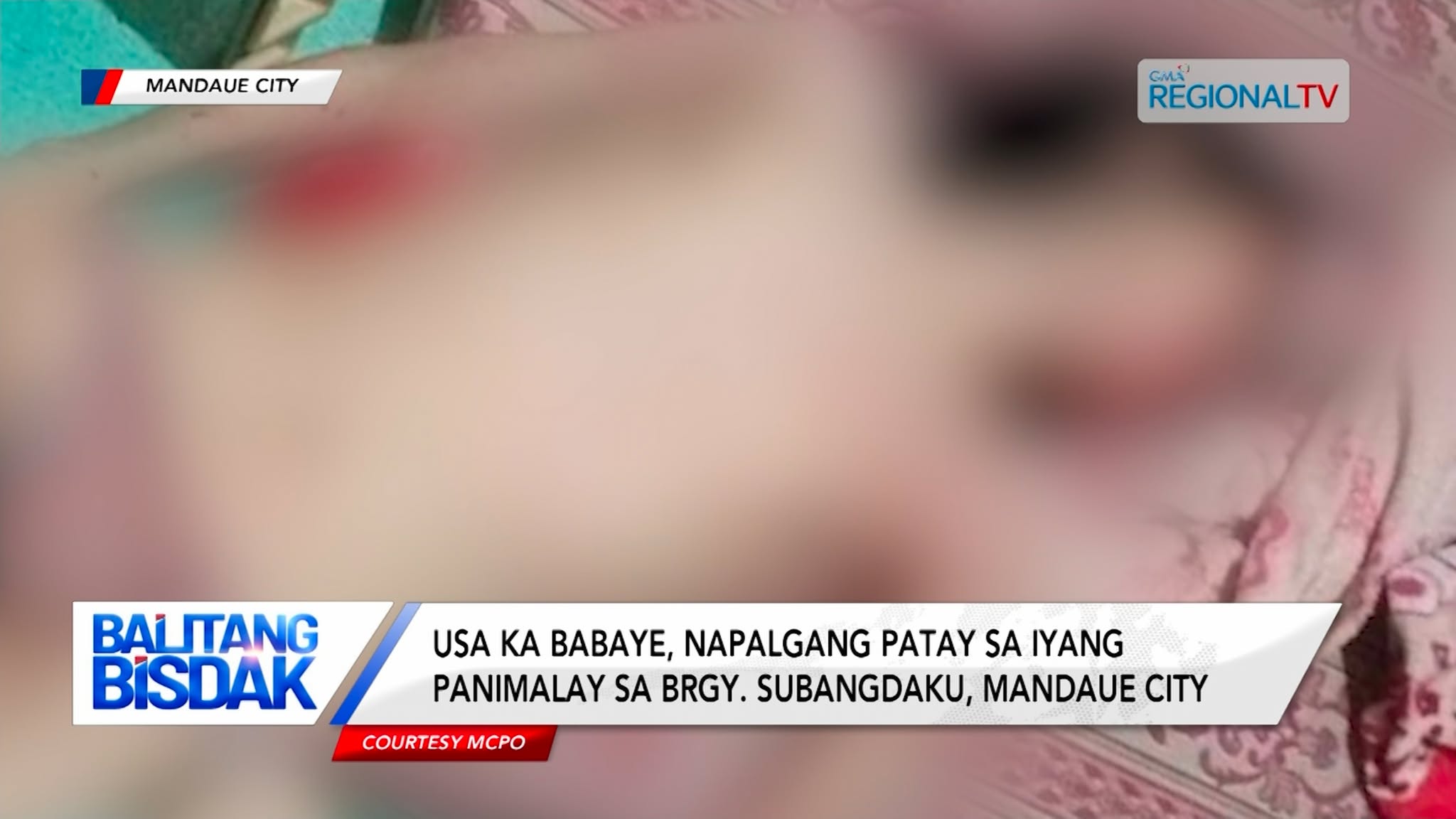 Babaye, napalgang patay sulod sa iyang panimalay sa Brgy. Subangdaku