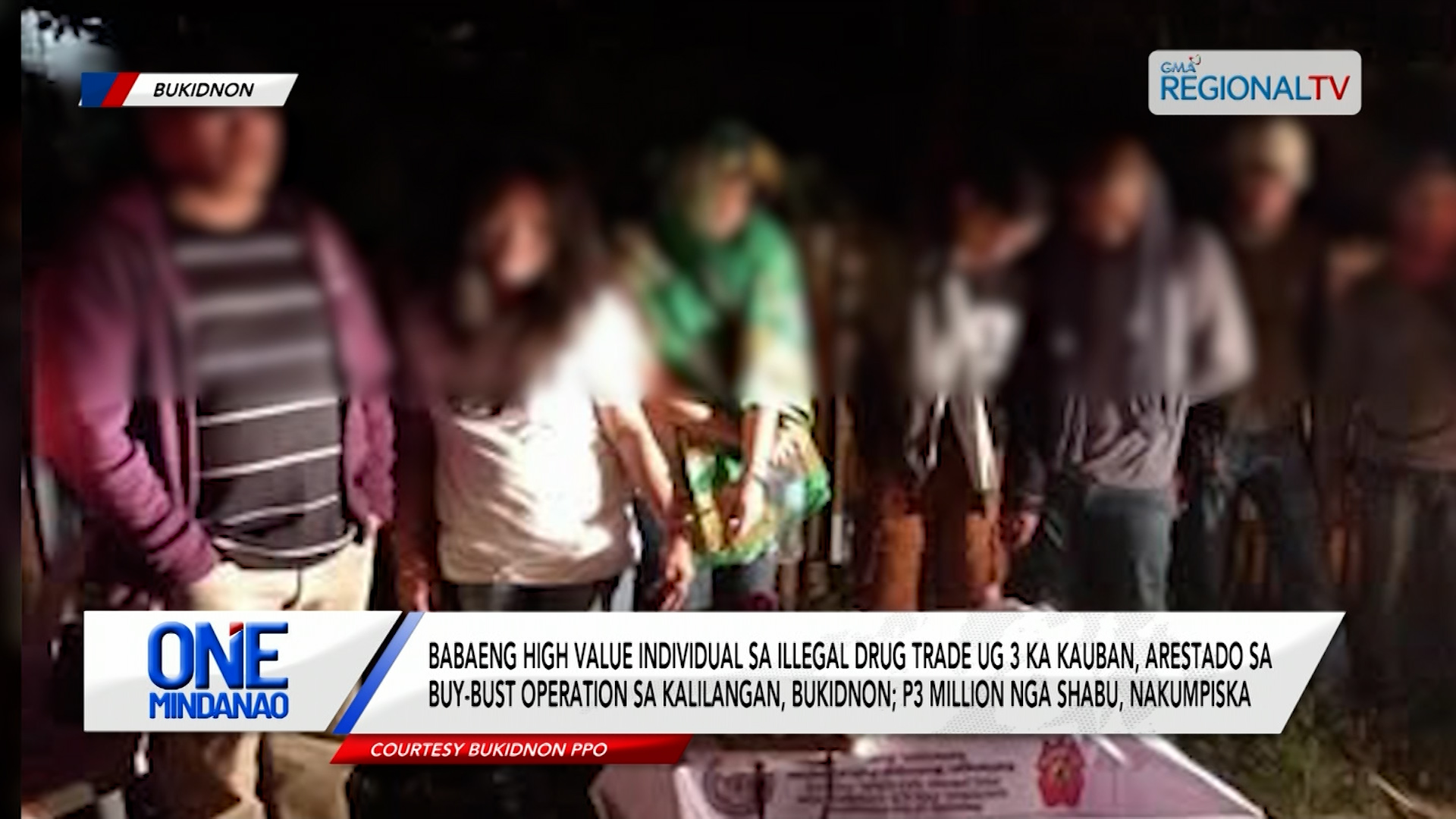 Babaeng high-value individual sa illegal drug trade ug 3 ka kauban, arestado