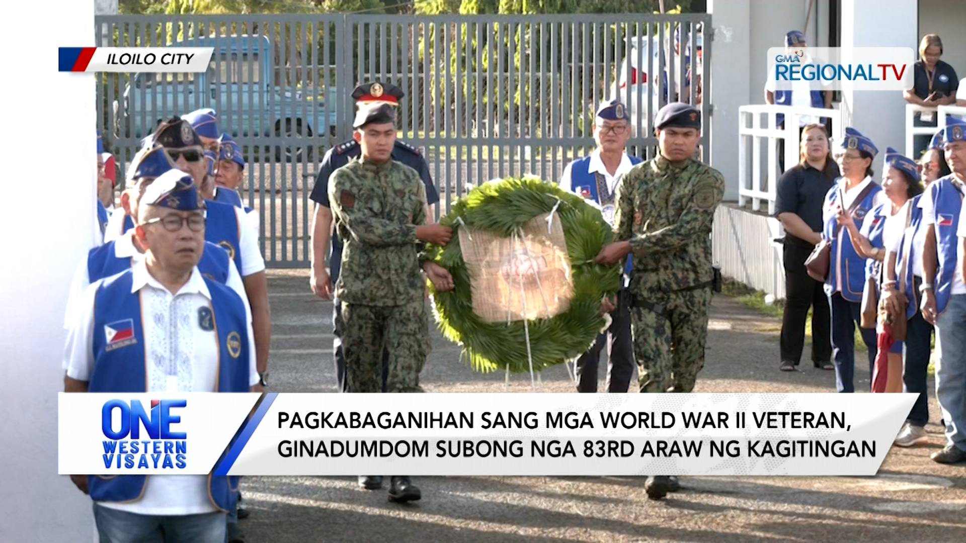 Pagkabaganihan sang World War II veterans gindumdom sa 83rd Araw ng Kagitingan